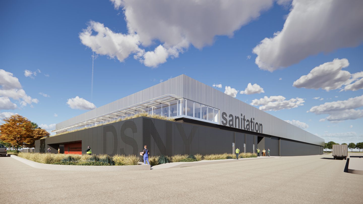 DSNY Staten Island Districts 13 Garage ASA — Andrea Steele Architecture